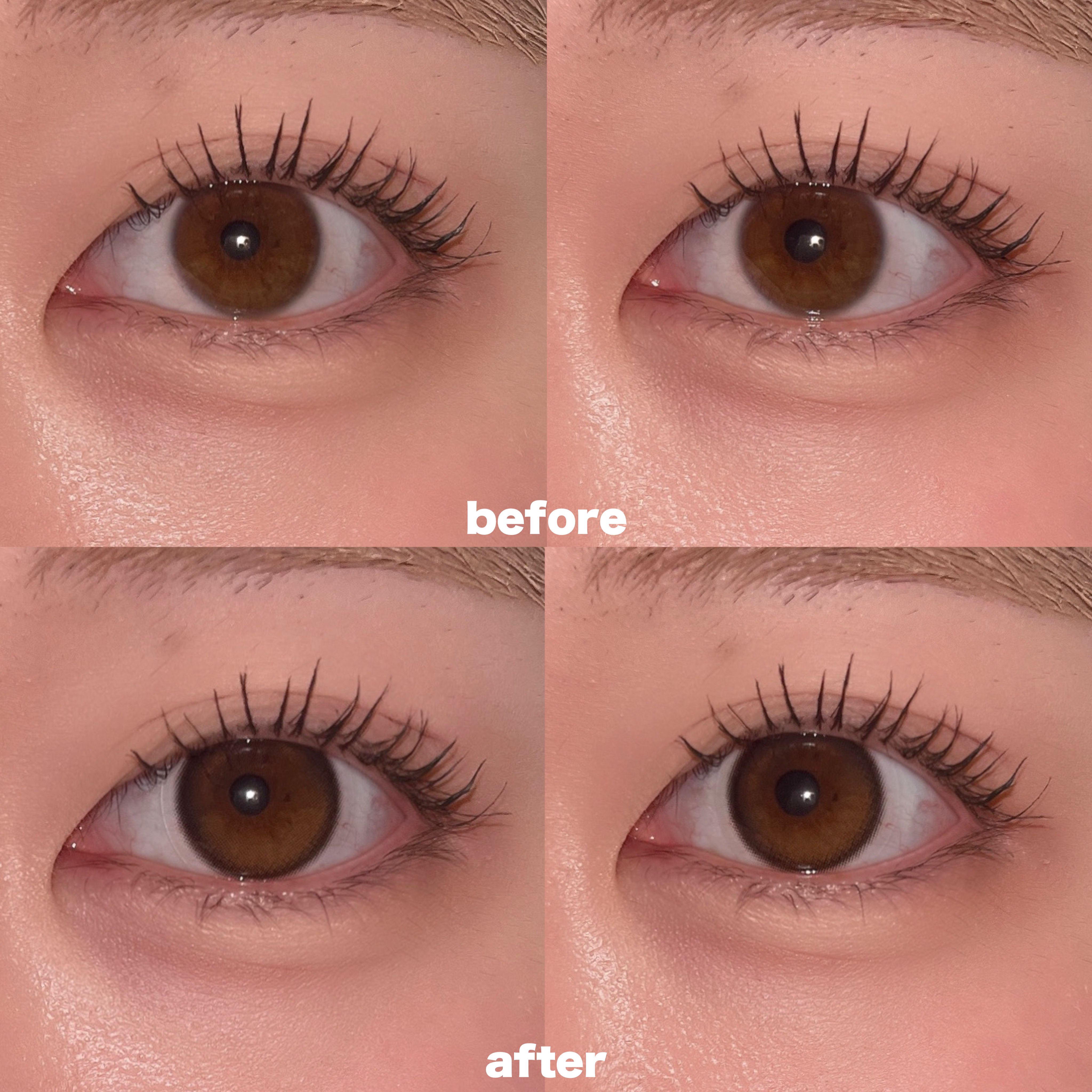 Glowy 1day/OLENS/ワンデー（１DAY）カラコンを使ったクチコミ（2枚目）