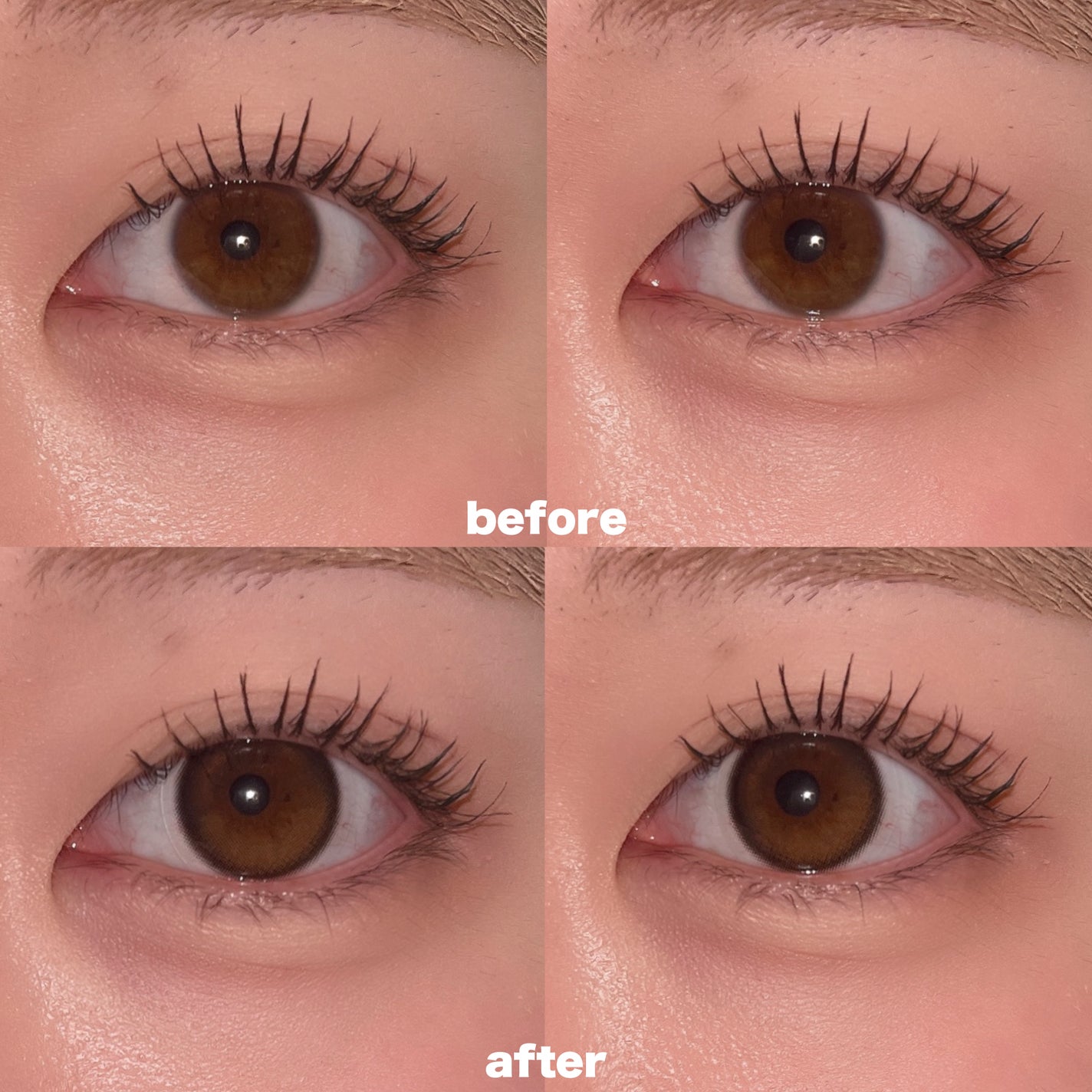 Glowy 1day/OLENS/ワンデー(1DAY)カラコンを使ったクチコミ(2枚目)