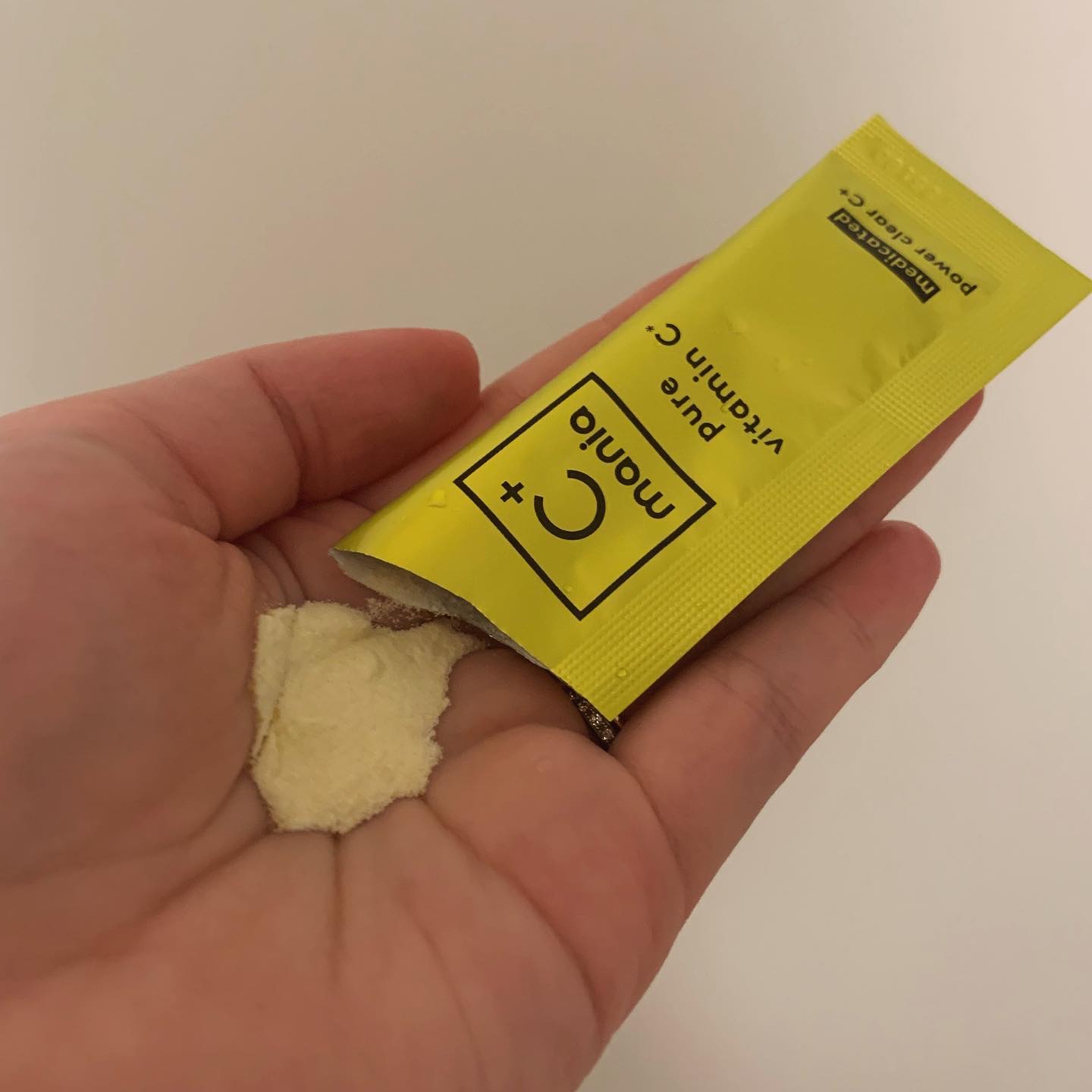 薬用パワークリアC＋/C+mania/洗顔パウダーを使ったクチコミ（3枚目）