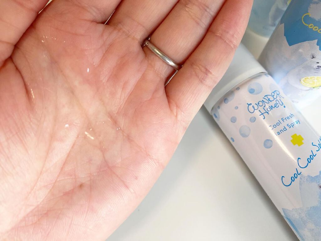 ワンダーハニー 爽快クールクールミスト シトラスソルベ/VECUA Honey/ボディローションを使ったクチコミ（2枚目）