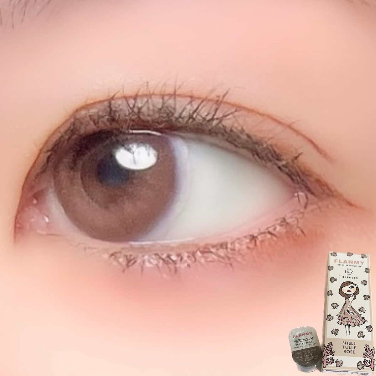 FLANMY 1day/FLANMY/ワンデー(1DAY)カラコンを使ったクチコミ(9枚目)