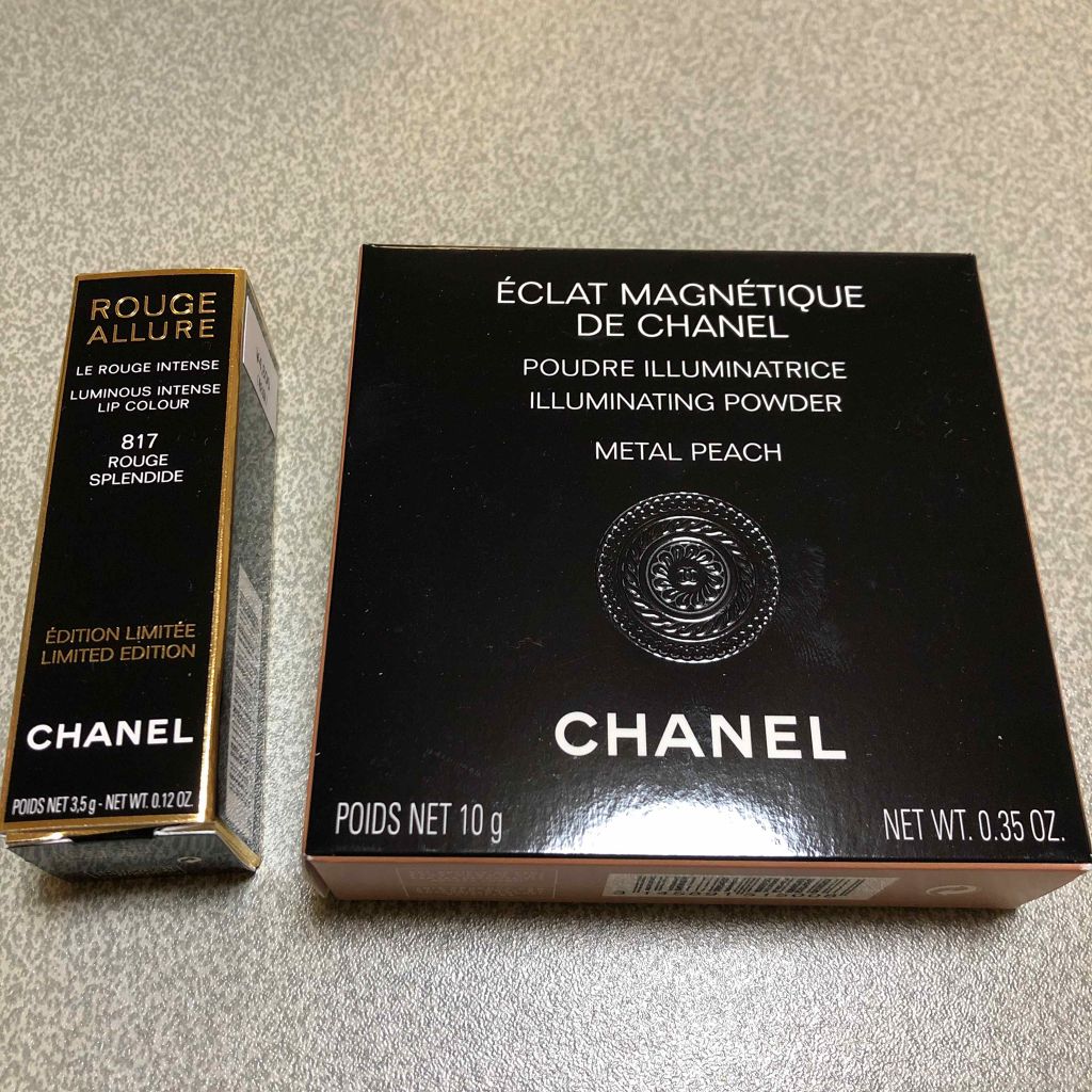 ルージュ アリュール 817 ルージュ スプランディッド/CHANEL/口紅を使ったクチコミ（1枚目）