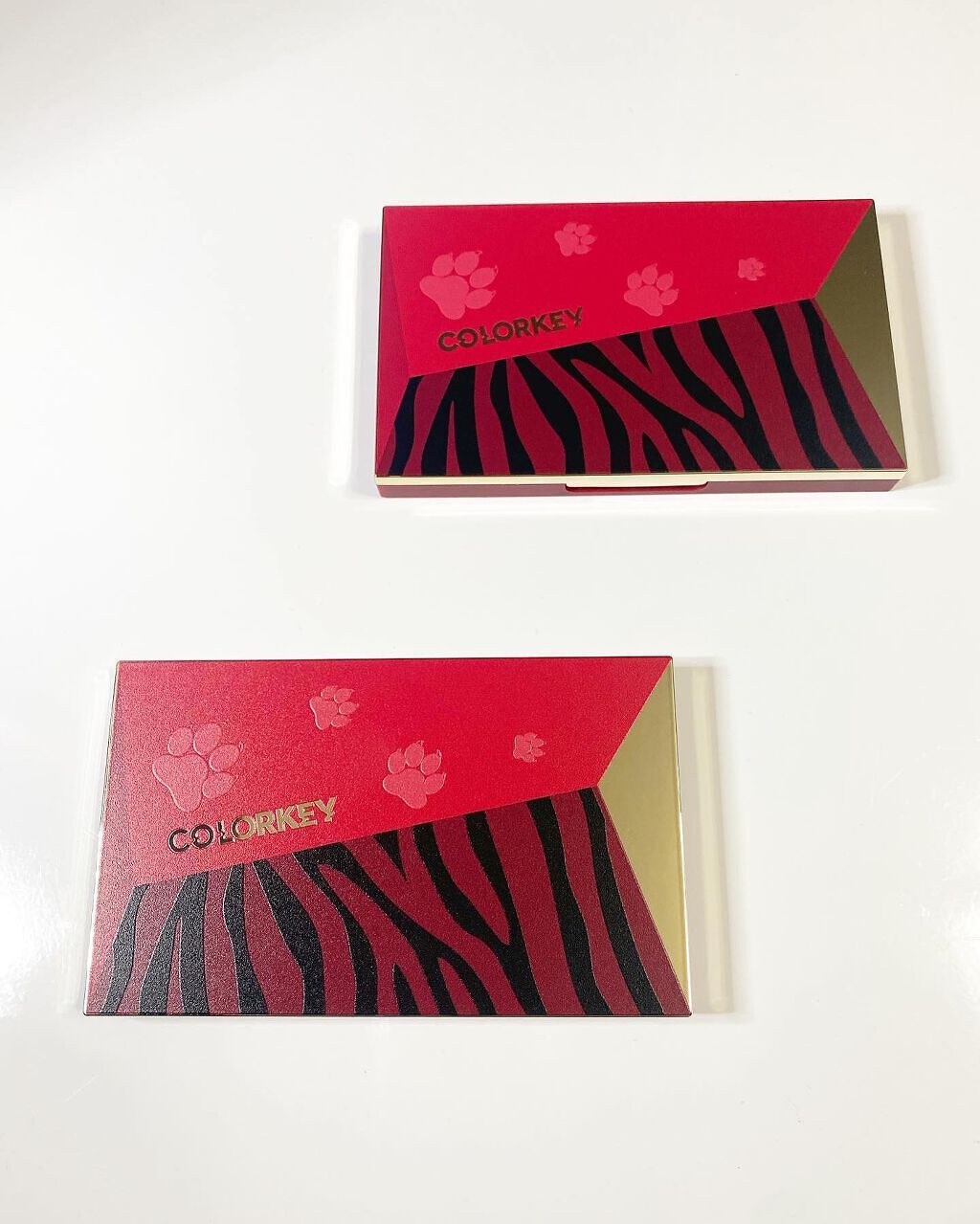 トラ十色アイシャドウパレット/COLORKEY/アイシャドウパレットを使ったクチコミ（3枚目）