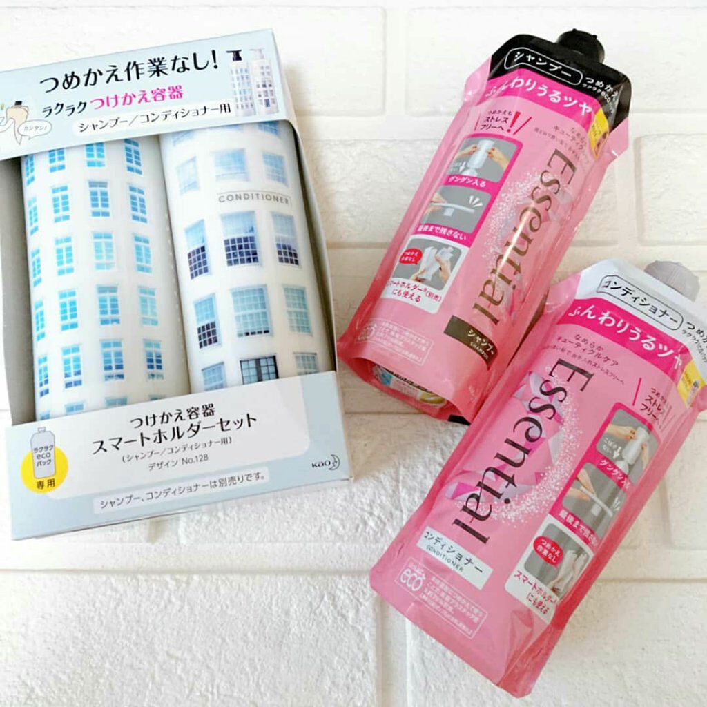 ふんわりうるツヤ シャンプー／コンディショナー/エッセンシャル/市販シャンプーを使ったクチコミ（3枚目）