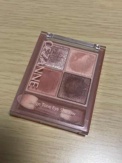 ベージュトーンアイシャドウ/CEZANNE/アイシャドウパレットを使ったクチコミ(1枚目)