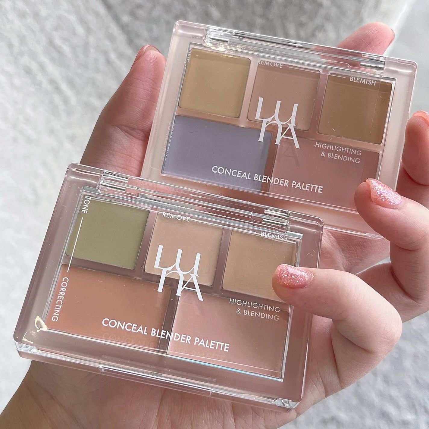 コンシールブレンダーパレット/LUNA/パレットコンシーラーを使ったクチコミ(1枚目)