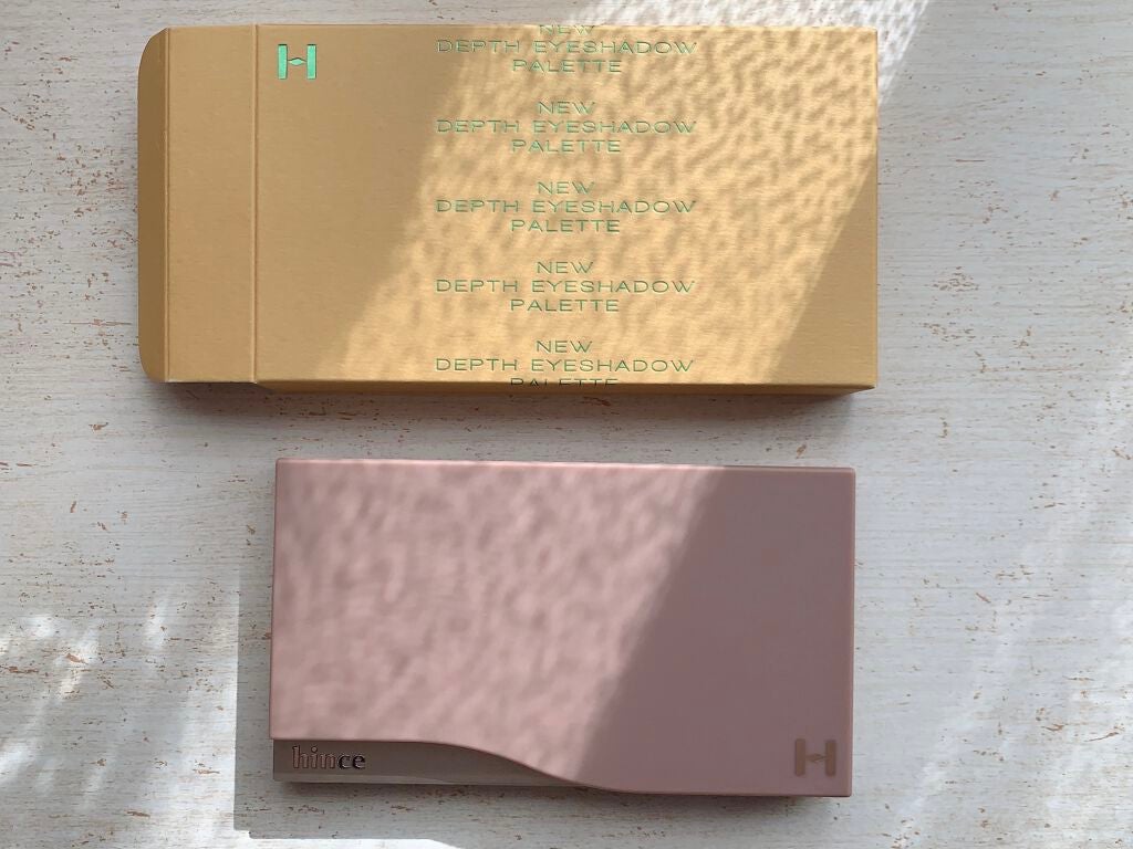 ニューデップスアイシャドウパレット/hince/アイシャドウパレットを使ったクチコミ(4枚目)