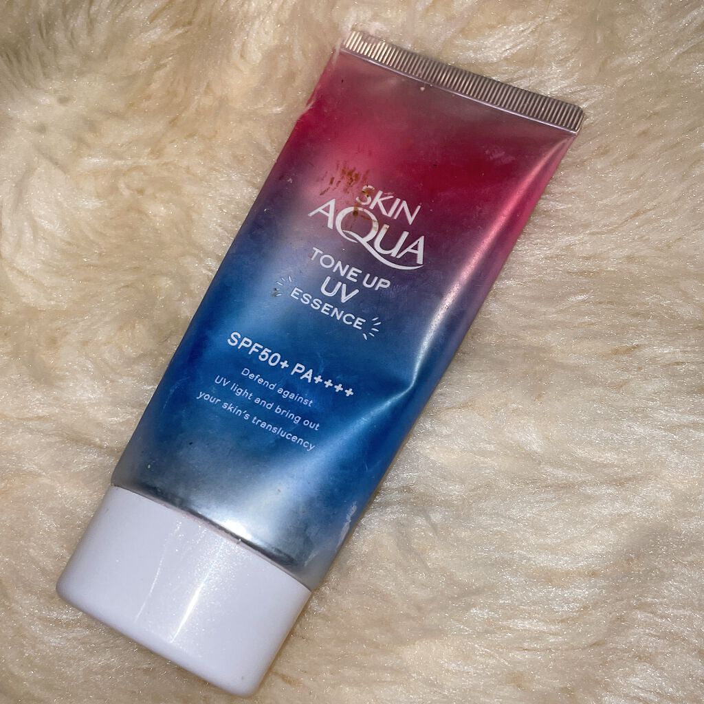 スキンアクア トーンアップUVエッセンス/スキンアクア/日焼け止めクリームを使ったクチコミ（1枚目）