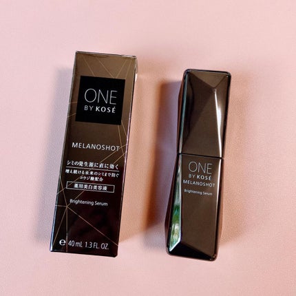 メラノショット W/ONE BY KOSE/美容液を使ったクチコミ(1枚目)
