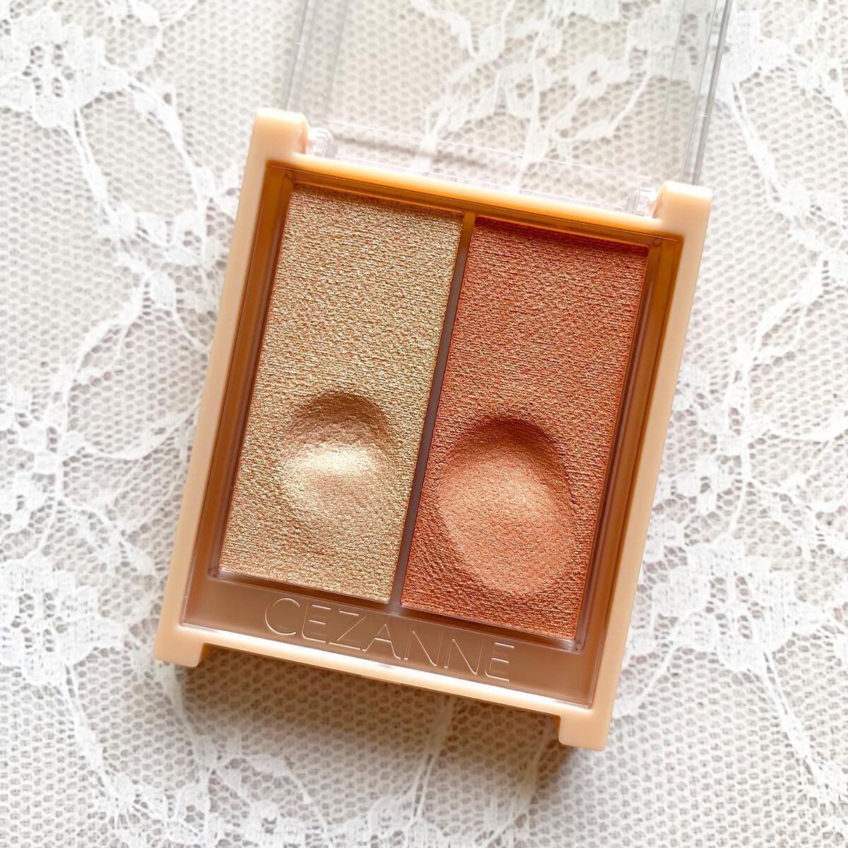 フェイスグロウカラー/CEZANNE/クリームハイライトを使ったクチコミ（3枚目）