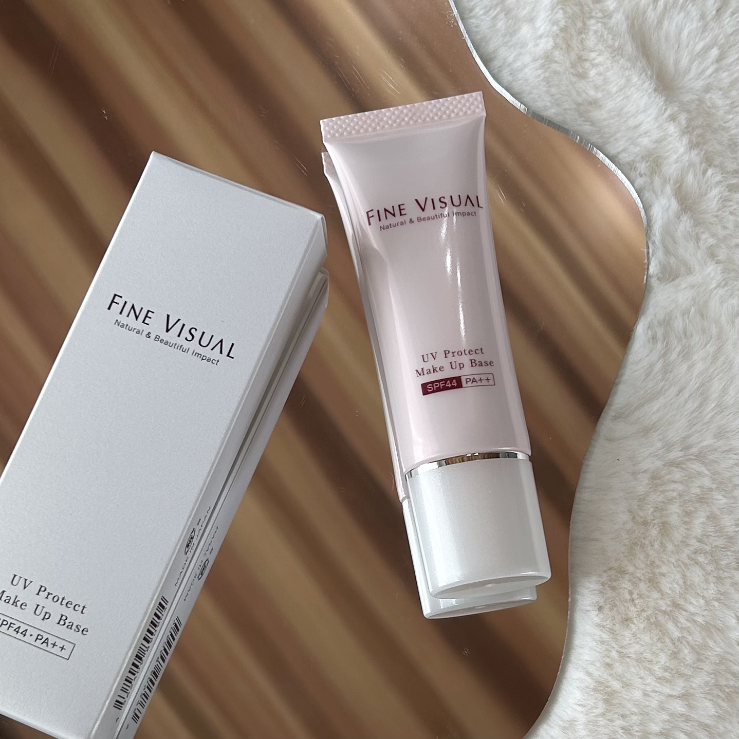 UV プロテクト メイクアップベースa/FINE VISUAL/化粧下地を使ったクチコミ（1枚目）