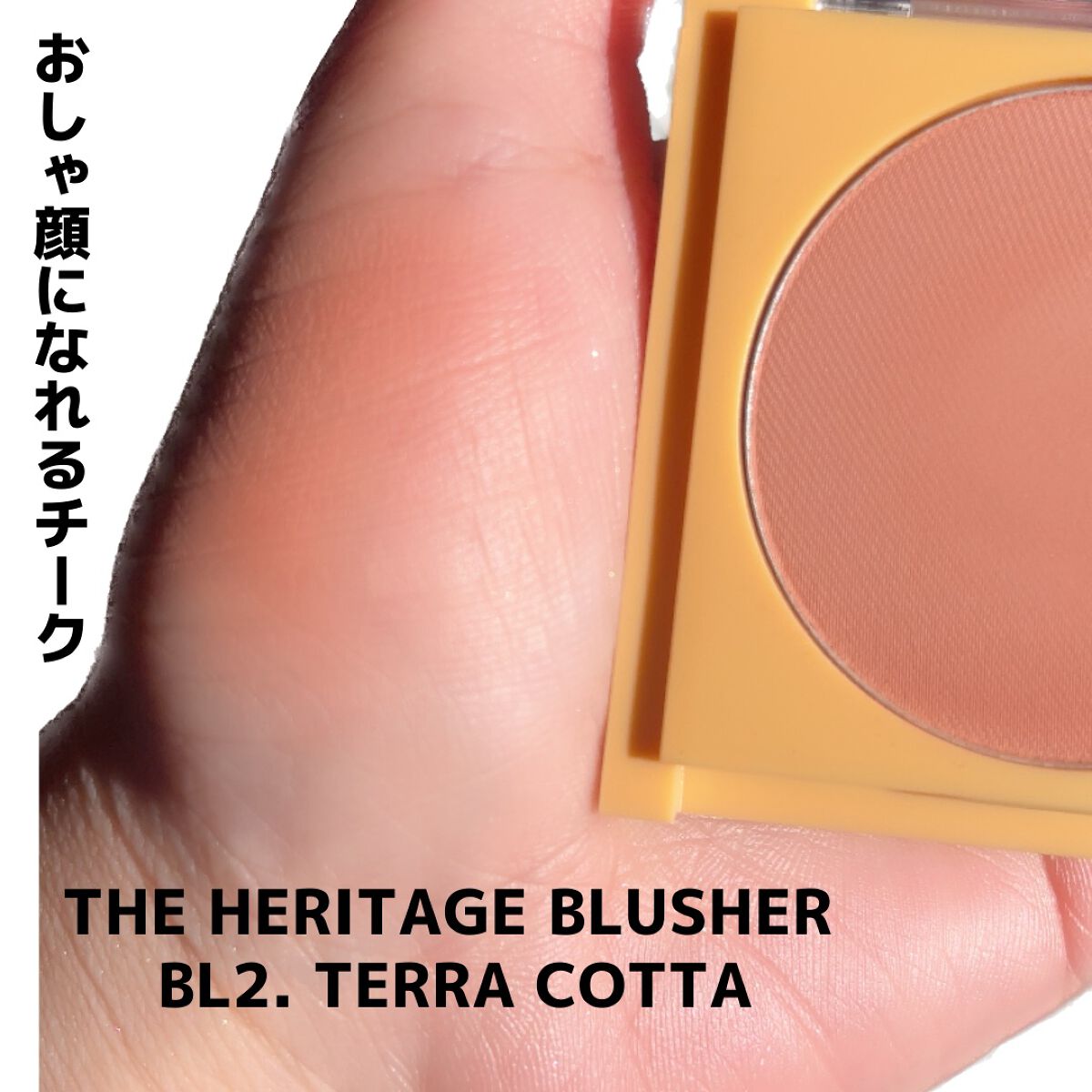 ザ  ヘリテージ  チーク/MERZY/パウダーチークを使ったクチコミ（3枚目）