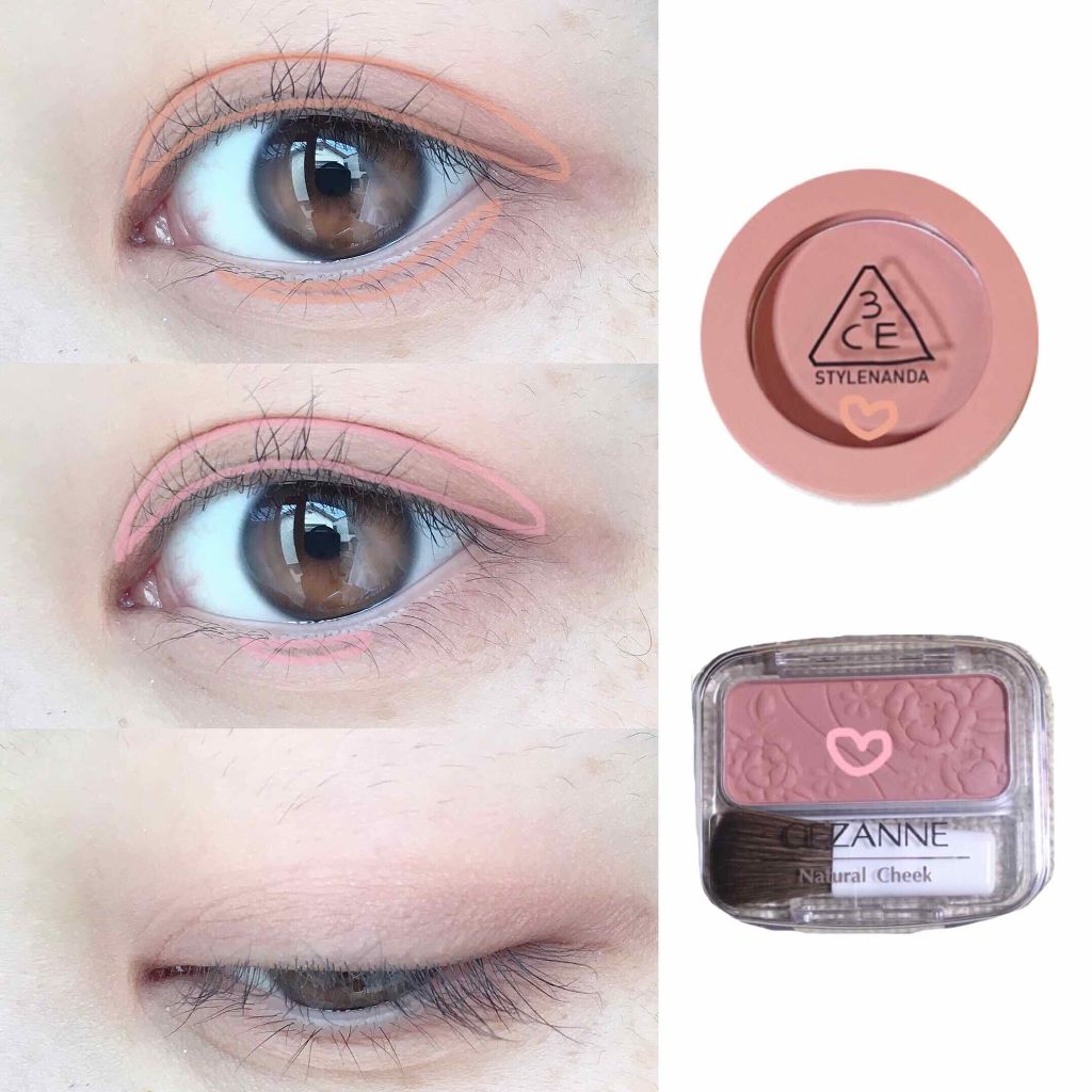 3CE フェイスブラッシュ/3CE/パウダーチークを使ったクチコミ（2枚目）