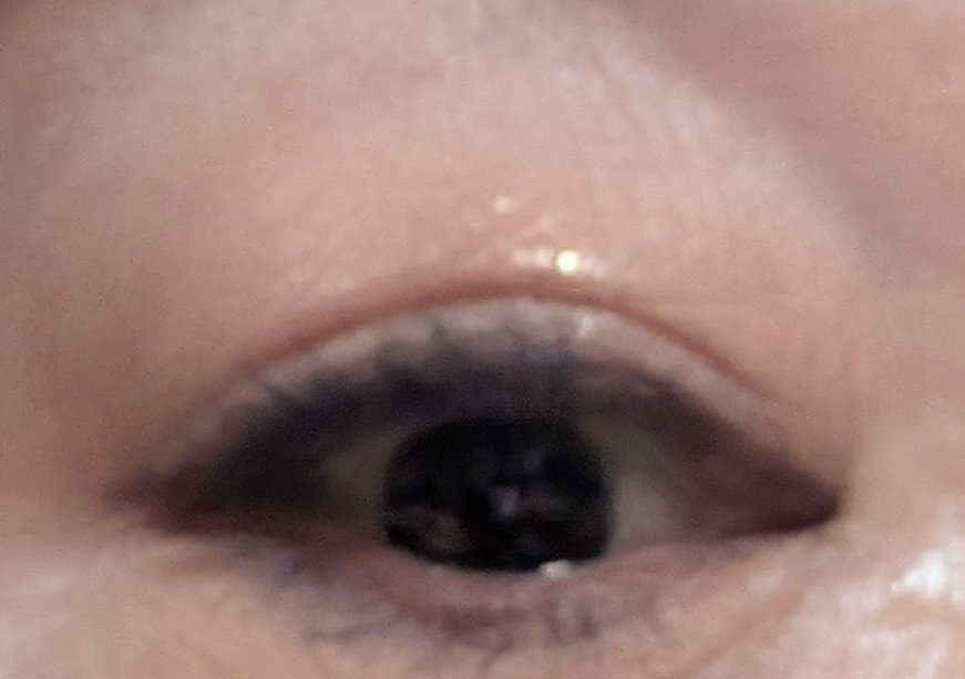 ジェル アイライナー/ちふれ/ジェルアイライナーを使ったクチコミ（2枚目）