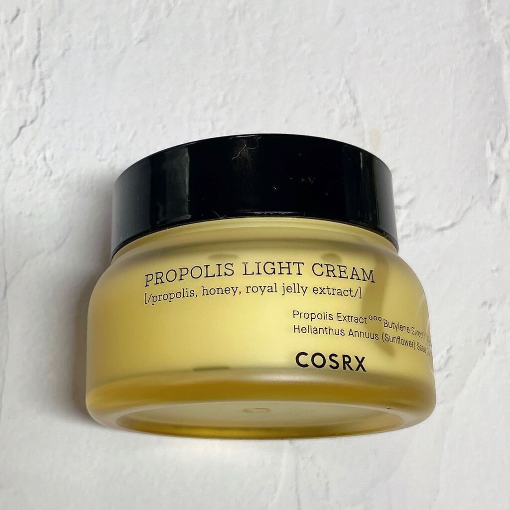 フルフィットプロポリスライトクリーム/COSRX/フェイスクリームを使ったクチコミ（3枚目）