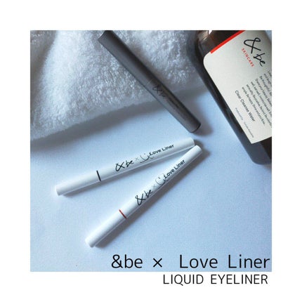 リキッドアイライナー/&be/リキッドアイライナーを使ったクチコミ(1枚目)