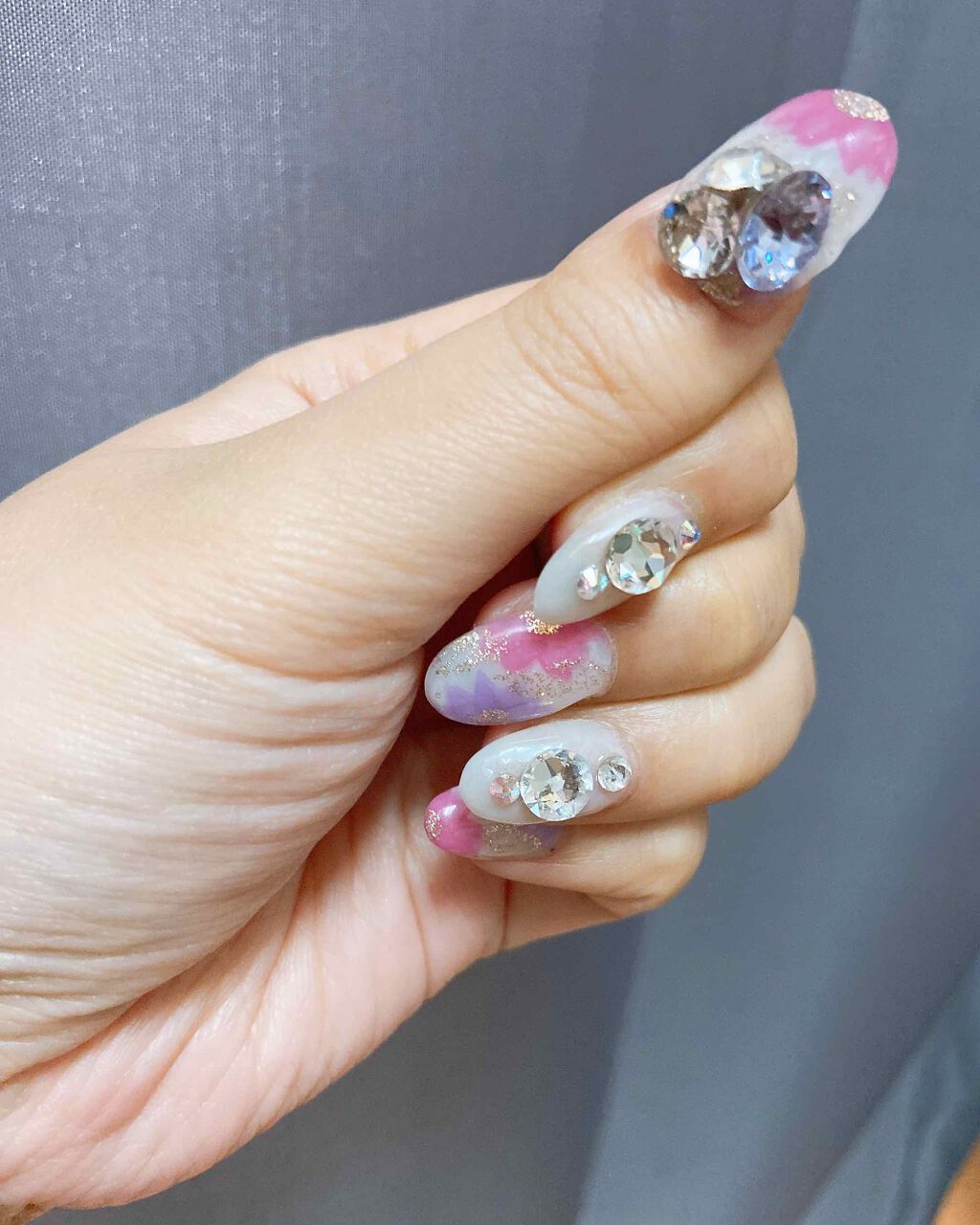 ジェルアングカラー/GelAng by RICOANG/ジェルネイルを使ったクチコミ(2枚目)