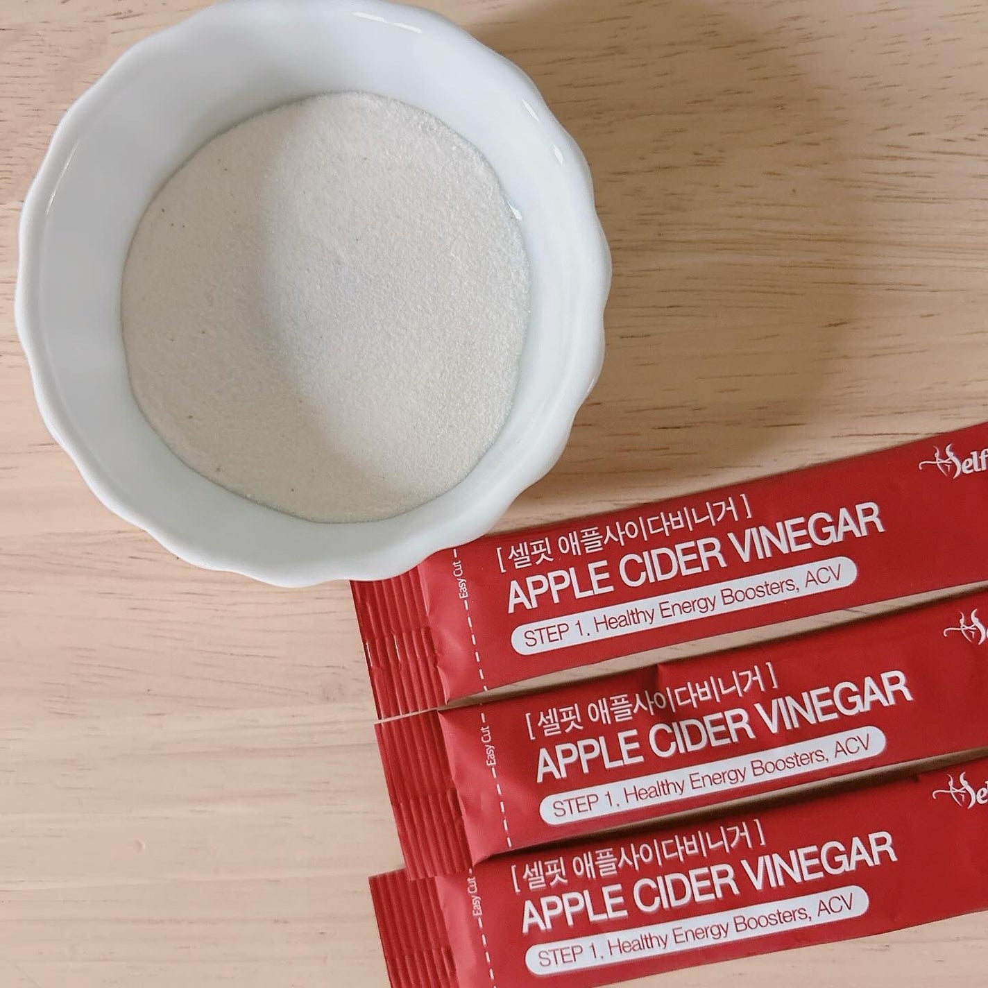 みーさん¨̮⸝⋆ on LIPS 「𝙨𝙚𝙡𝙛𝙞𝙩アップルサイダービネガーダイエットデトックス血糖値..」(3枚目)