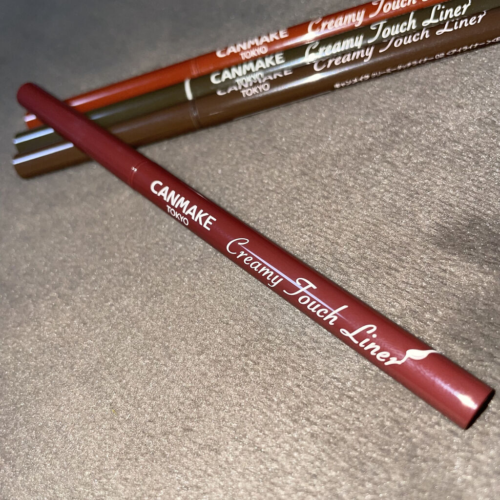 クリーミータッチライナー/キャンメイク/ジェルアイライナーを使ったクチコミ（1枚目）