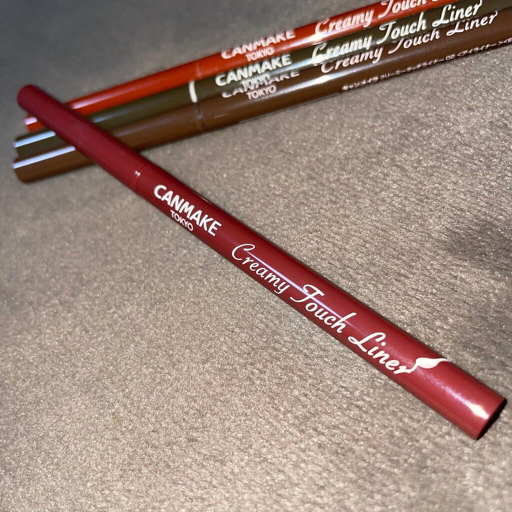 クリーミータッチライナー/キャンメイク/ジェルアイライナーを使ったクチコミ(1枚目)