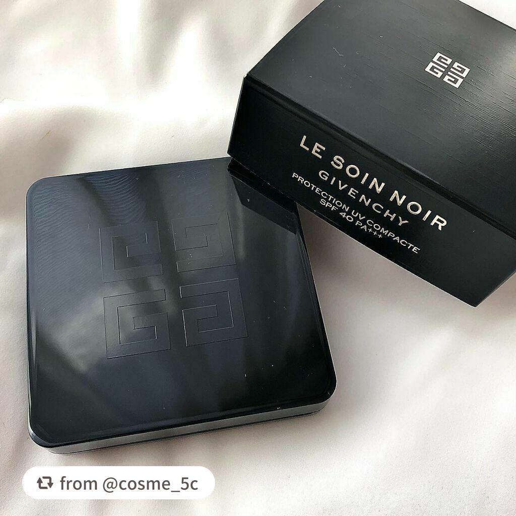 ソワン ノワール UV コンパクト/GIVENCHY/日焼け止めローションを使ったクチコミ(4枚目)