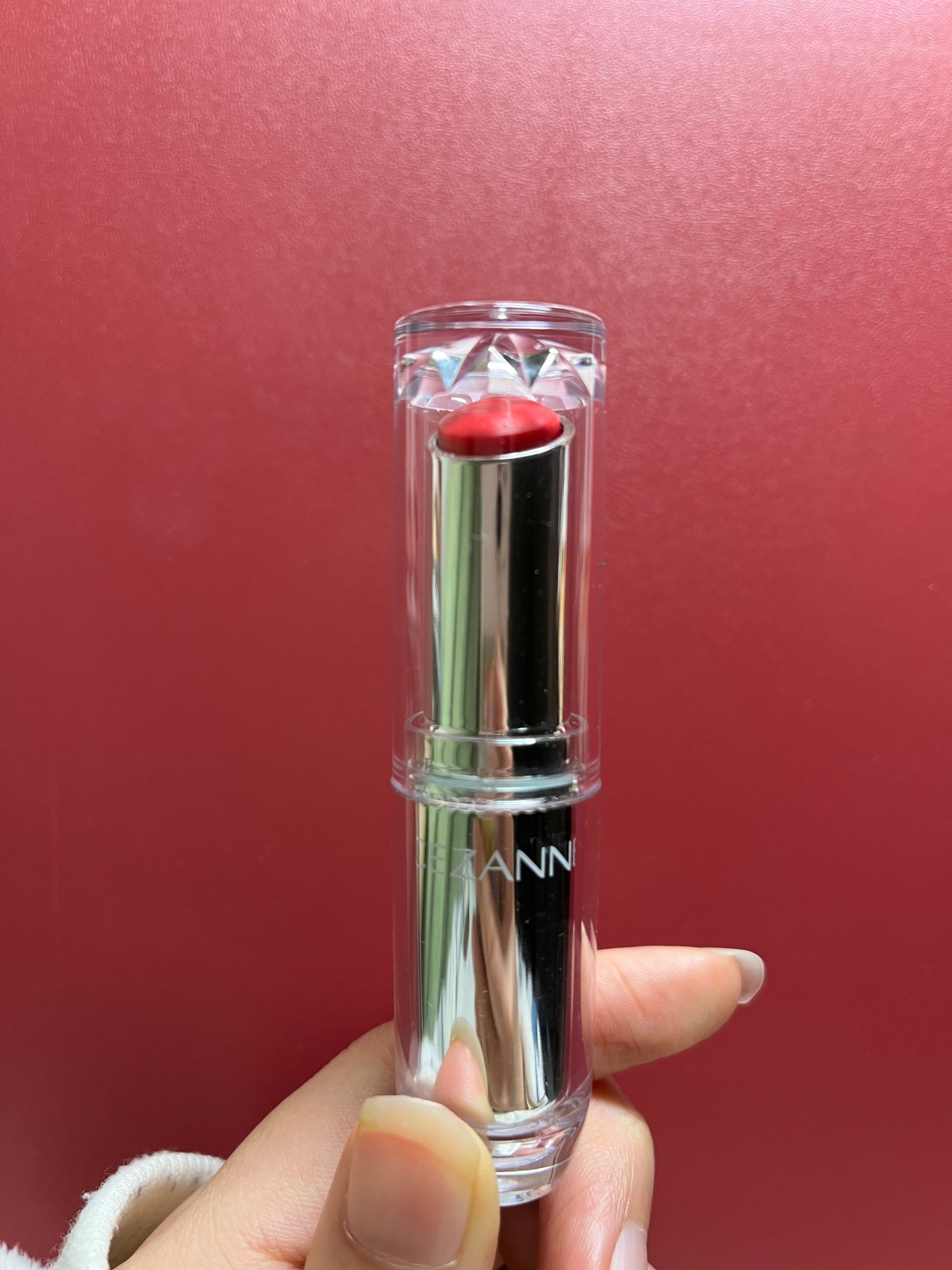 ラスティンググロスリップ/CEZANNE/口紅を使ったクチコミ(3枚目)