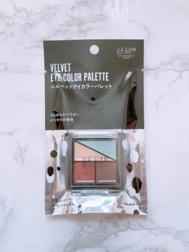 UR GLAM　VELVET EYE COLOR PALETTE/U R GLAM/パウダーアイシャドウを使ったクチコミ（3枚目）