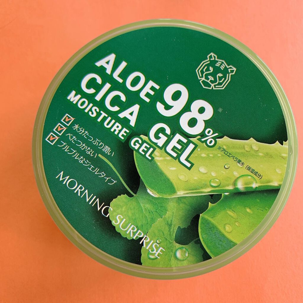 ALOE VERA 98% MOISTURE CICA GEL/MORNING SURPRISE/ボディクリームを使ったクチコミ(1枚目)
