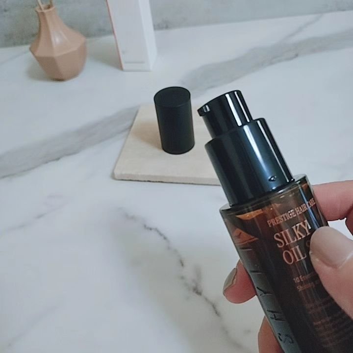 SILKY OIL SERUM/CULRY SHYLL/ヘアオイルを使ったクチコミ（3枚目）