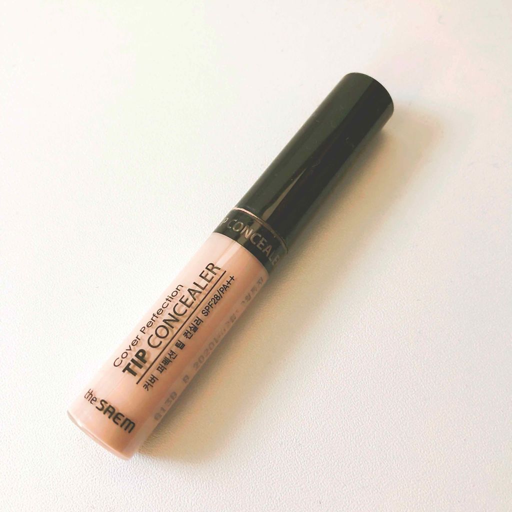 カバーパーフェクション チップコンシーラー/the SAEM/リキッドコンシーラーを使ったクチコミ(1枚目)