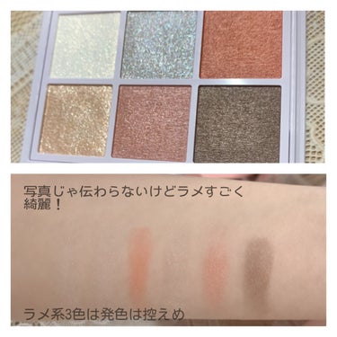 オーラクリエイション 104 ホワイトベリー＆フローズンピンク(ホリデー限定カラー)/BLEND BERRY/アイシャドウパレットを使ったクチコミ（2枚目）