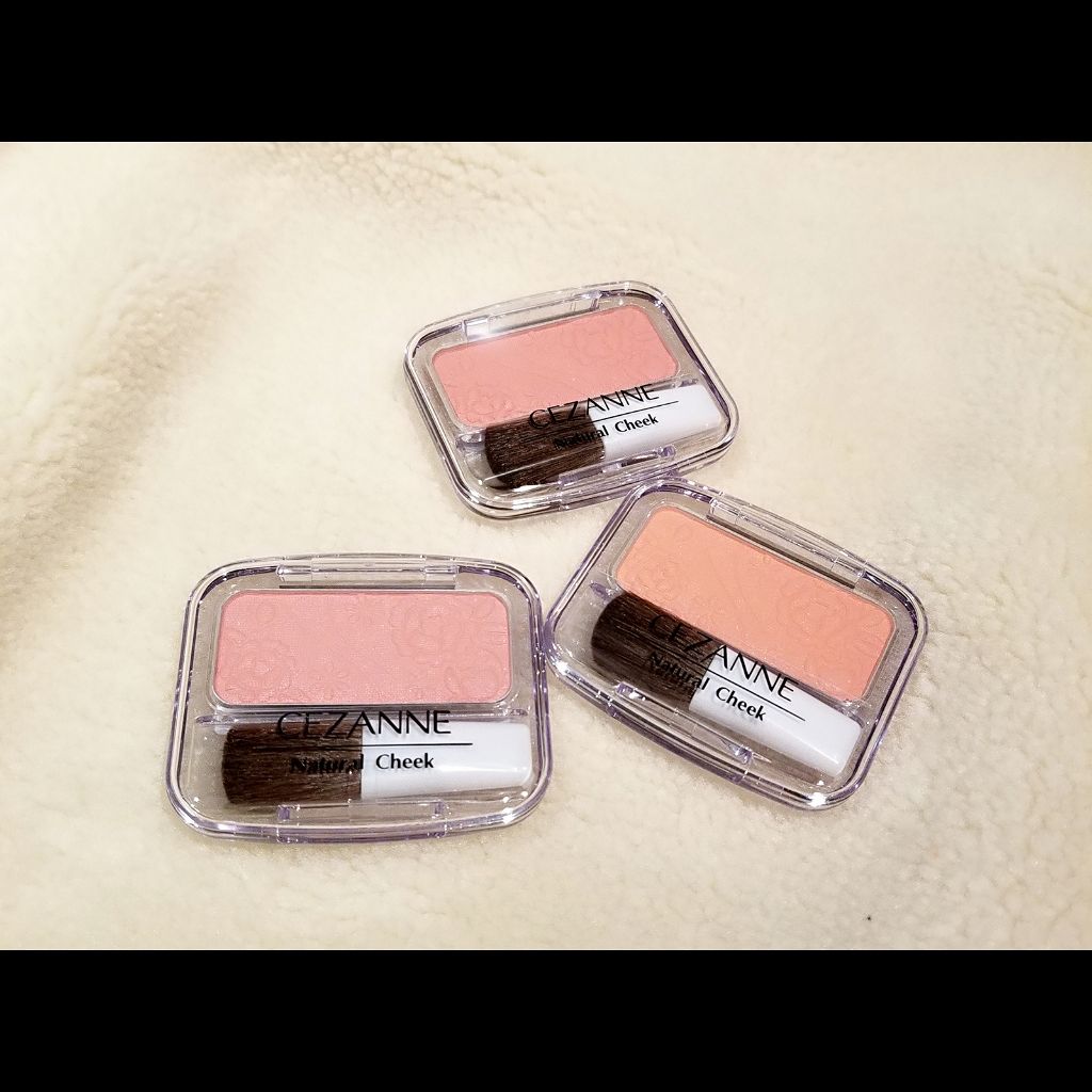ナチュラル チークN/CEZANNE/パウダーチークを使ったクチコミ（1枚目）