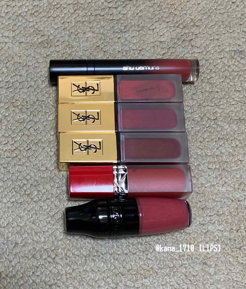 マット シュプリア M BR 01/shu uemura/口紅を使ったクチコミ（1枚目）