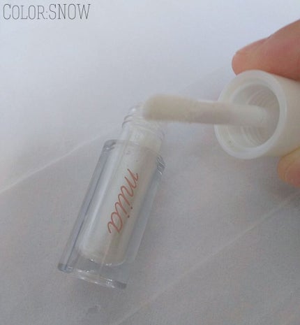 miia リキッドアイシャドウ/DAISO/リキッドアイシャドウを使ったクチコミ(3枚目)