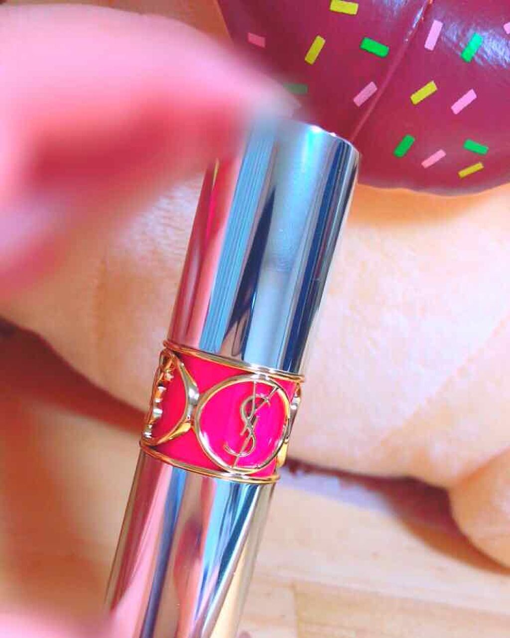 ヴォリュプテ ティントインバーム/YVES SAINT LAURENT BEAUTE/口紅を使ったクチコミ(1枚目)