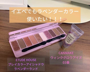 プレイカラー アイシャドウ/ETUDE/アイシャドウパレットを使ったクチコミ（1枚目）