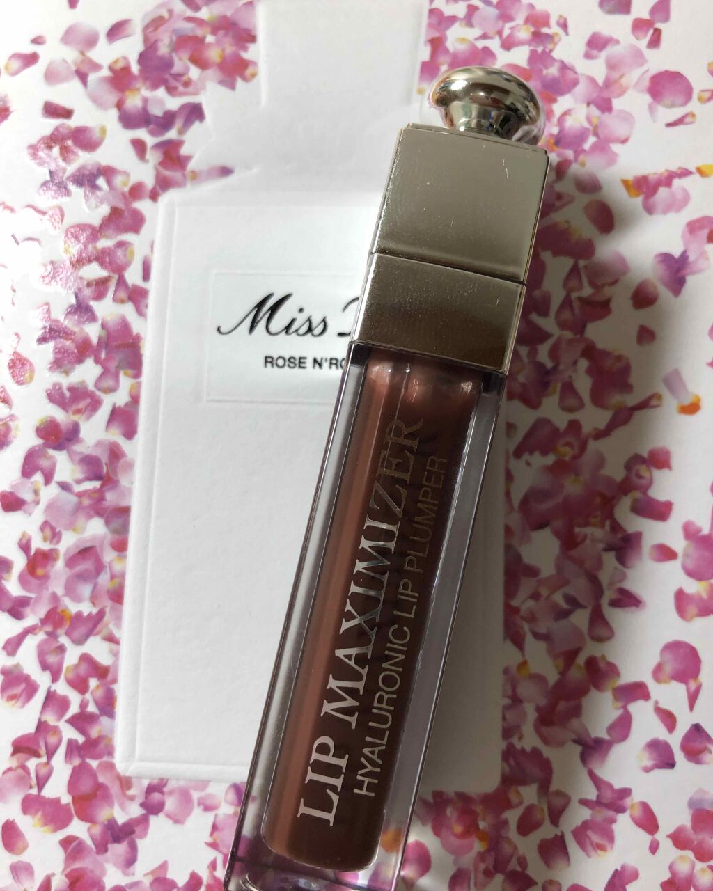 【旧】ディオール アディクト リップ マキシマイザー 020 ブラウン/Dior/リップグロスを使ったクチコミ（1枚目）