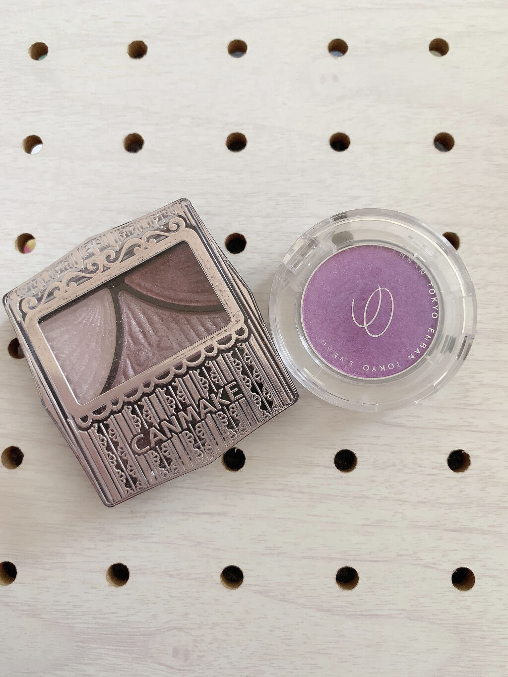 ジューシーピュアアイズ/キャンメイク/アイシャドウパレットを使ったクチコミ（2枚目）