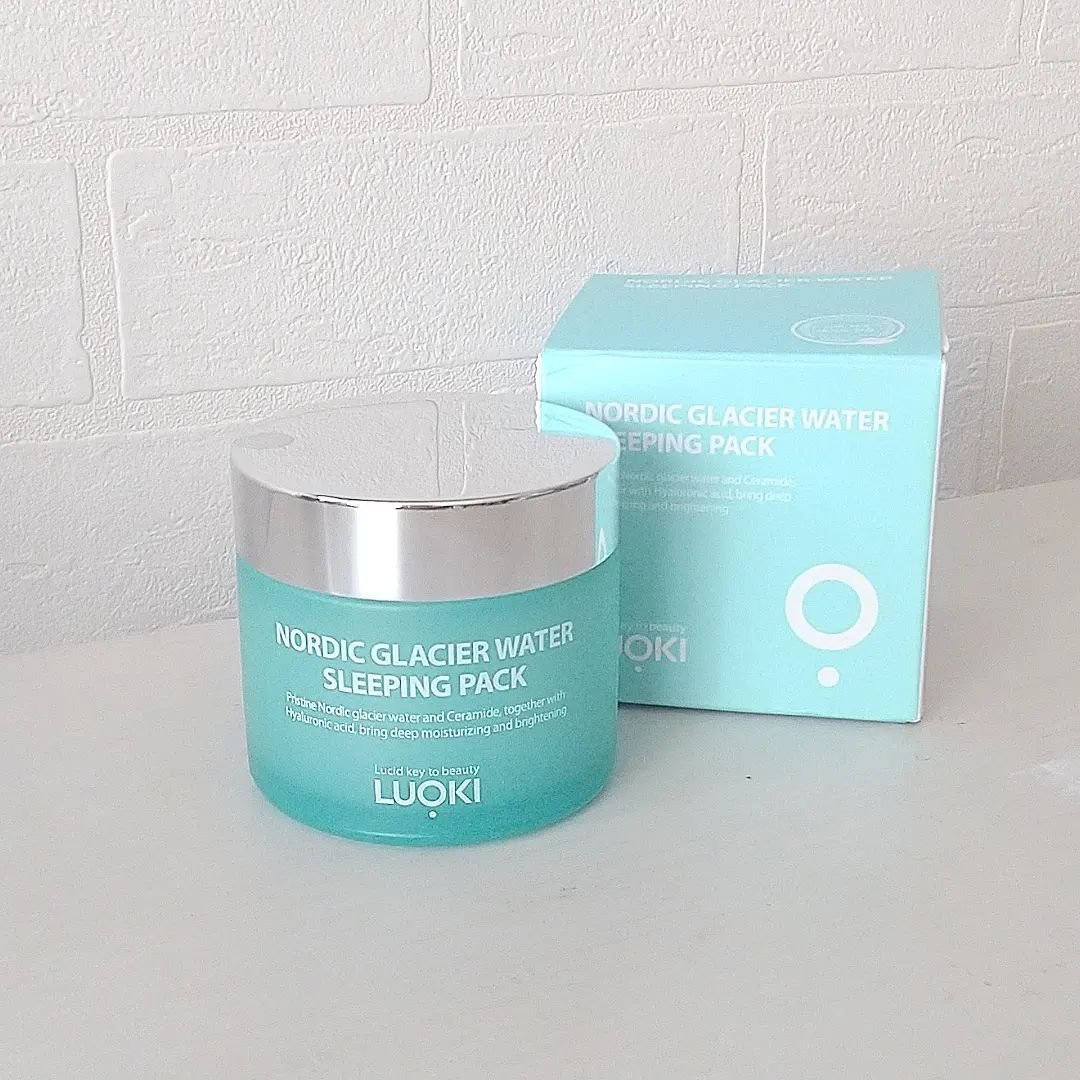 ノルディック氷河水スリーピングパック/LUOKI/フェイスクリームを使ったクチコミ（1枚目）