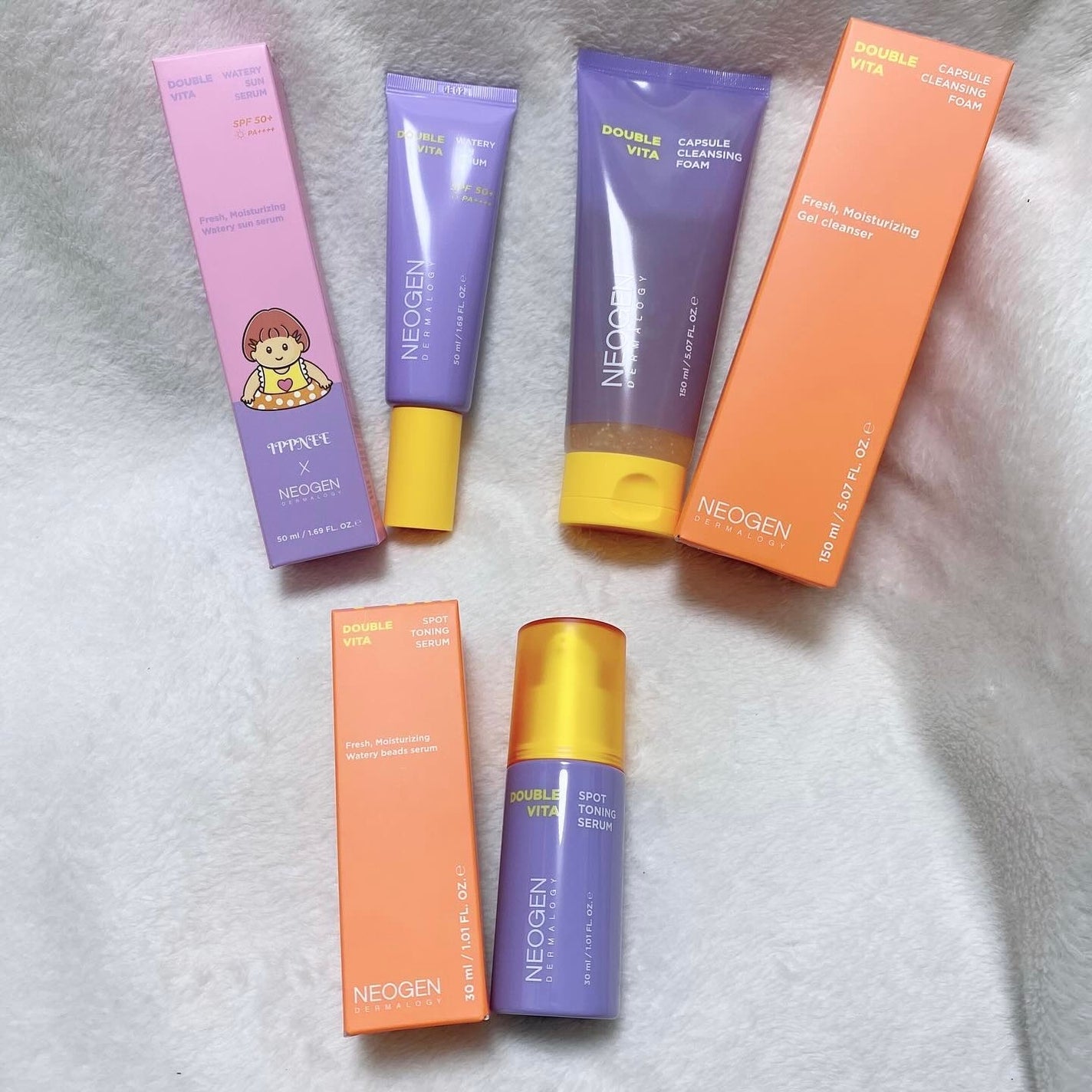 Fatimi@フォロバ100 on LIPS 「こちらはNEOGEN(ネオゼン)のダブルビタシリーズだよ😊🫶①..」(1枚目)