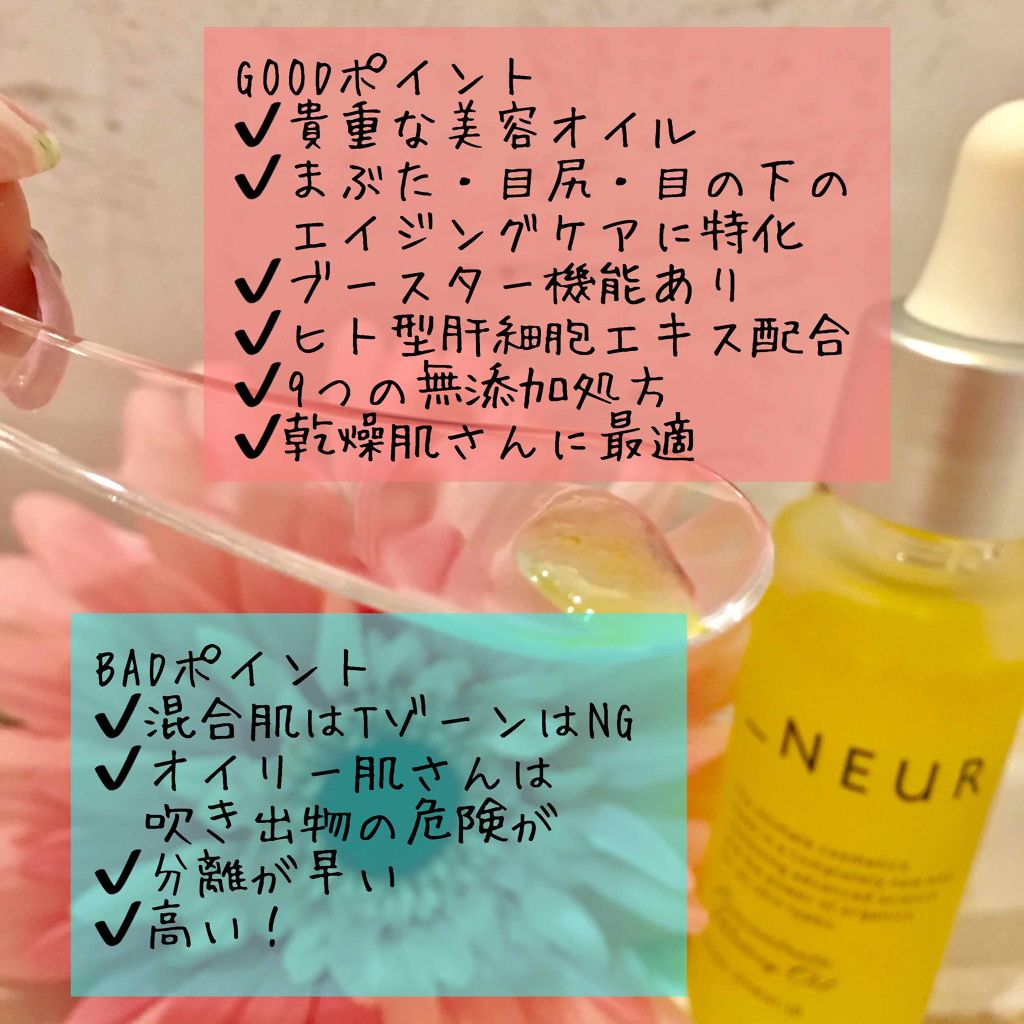 コンセントレート・ウォータリーオイル/アンダーノイル/ブースター・導入液を使ったクチコミ(2枚目)