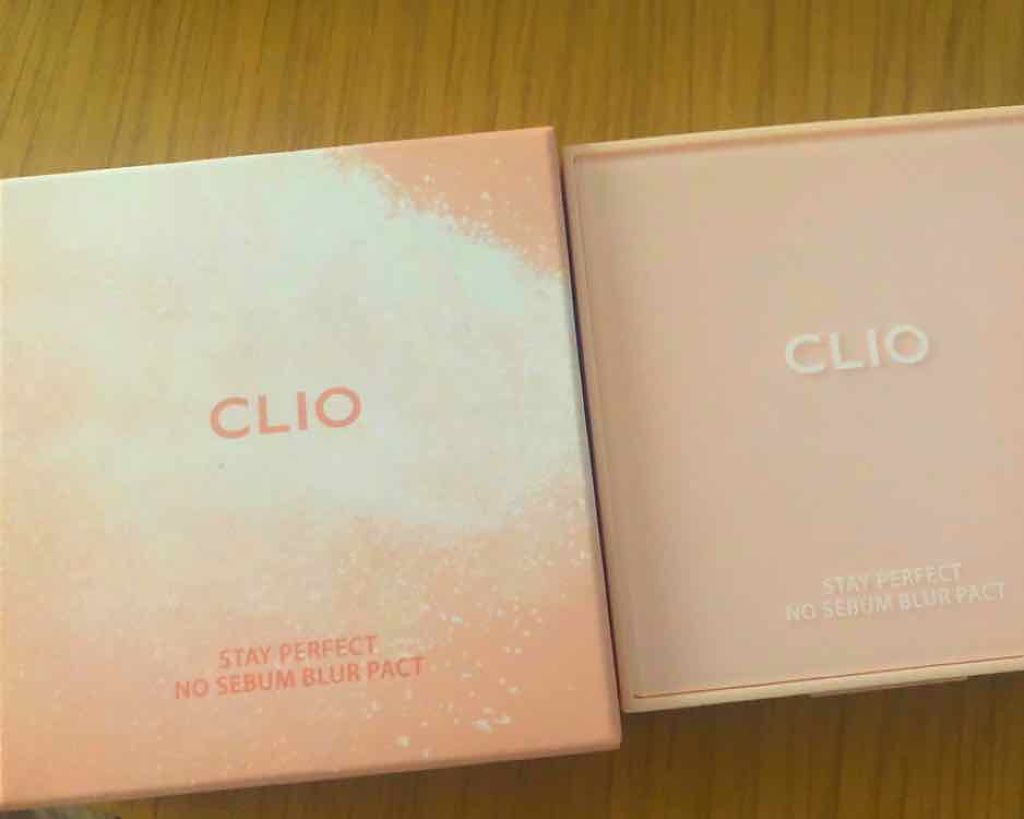 ステイ パーフェクト ノー シーバム ブラー パクト/CLIO/プレストパウダーを使ったクチコミ（1枚目）