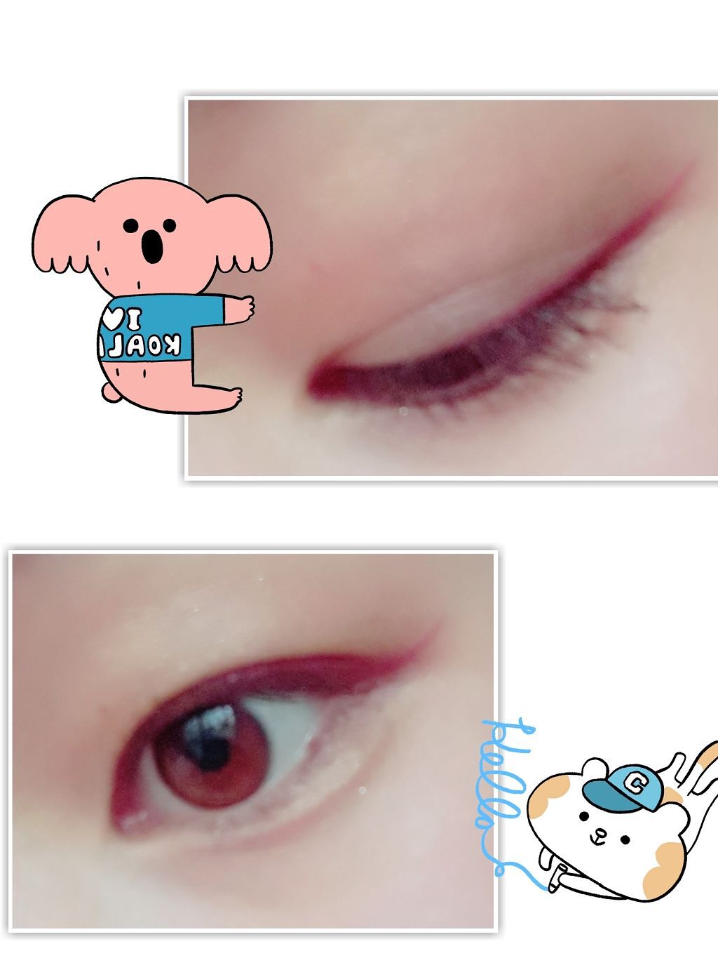 ラブライナー カラーコレクション/ラブ・ライナー/リキッドアイライナーを使ったクチコミ(4枚目)