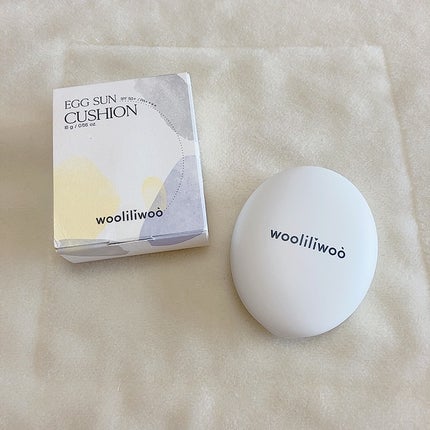 エッグサンクッション/wooliliwoo/日焼け止めローションを使ったクチコミ(5枚目)