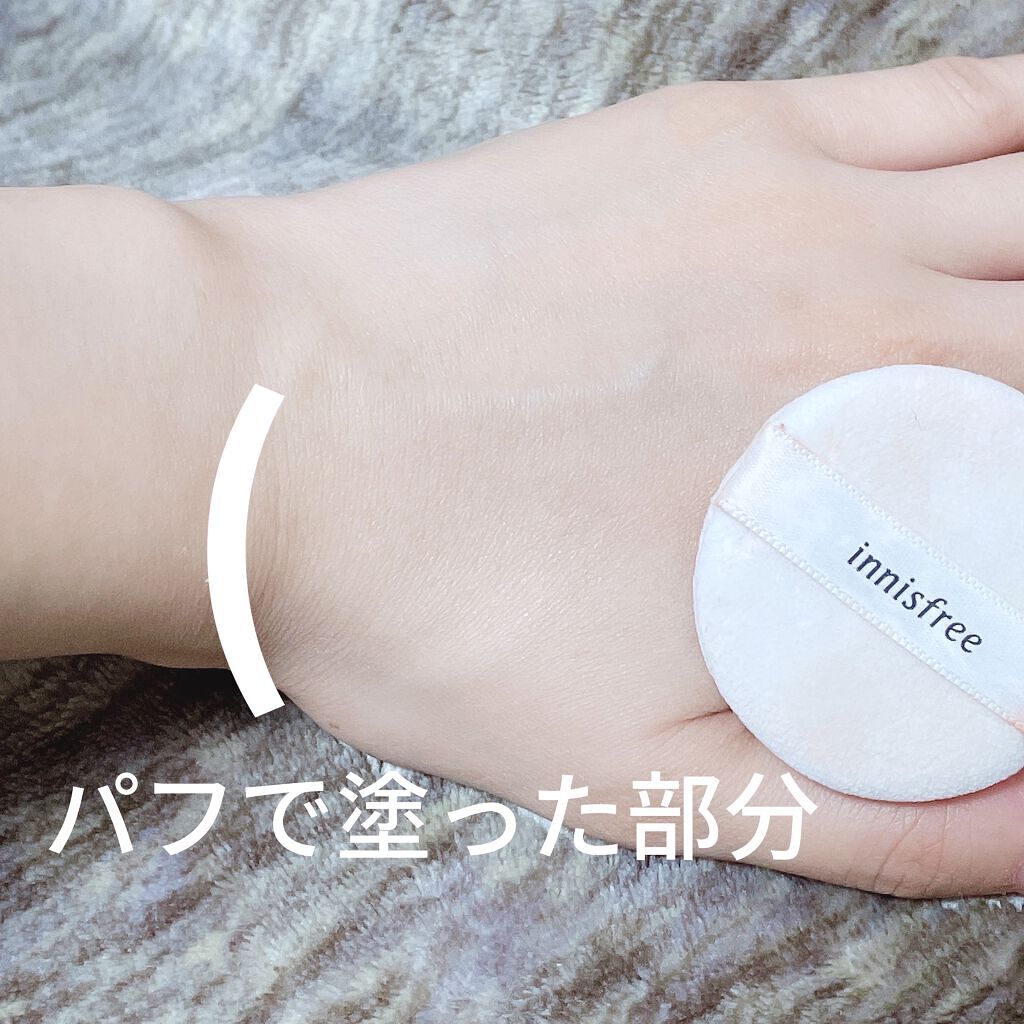 ノーセバム ミネラルパウダー/innisfree/ルースパウダーを使ったクチコミ（3枚目）