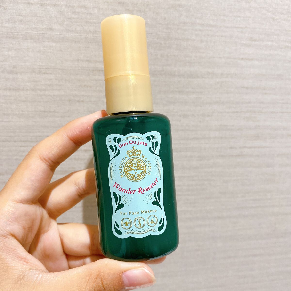 ワンダーリセッター/MAJOLICA MAJORCA/ミスト状化粧水を使ったクチコミ（1枚目）