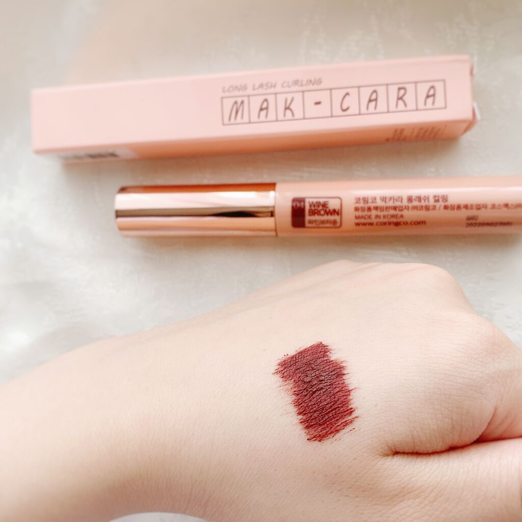 MAK- CARA LONG LUSH CURLING/CORINGCO/マスカラを使ったクチコミ（1枚目）