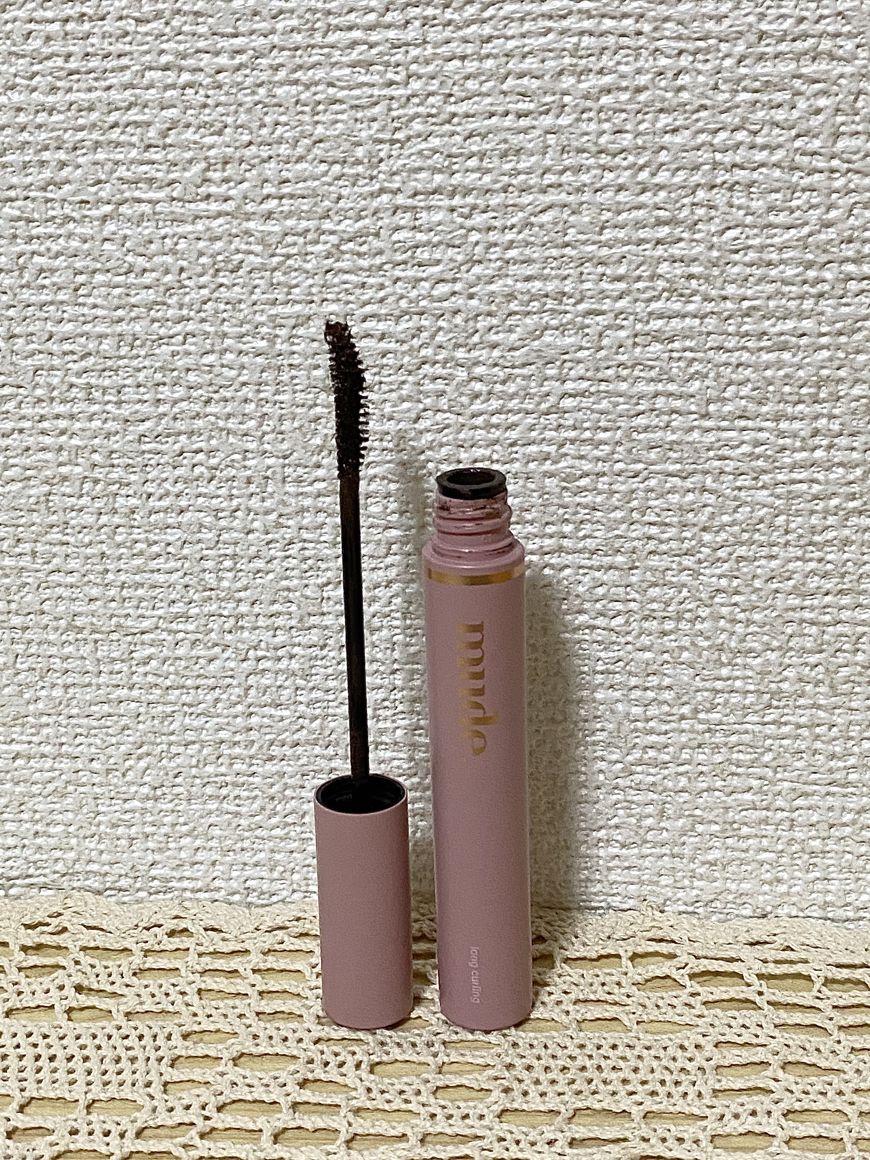 MD インスパイアロングラッシュ カーリングマスカラ ブラウン/mude./マスカラを使ったクチコミ（3枚目）