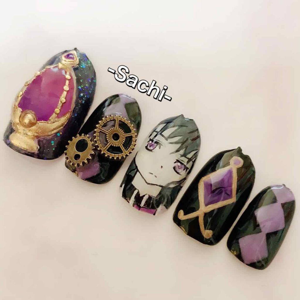 ジェルネイル(ライト対応)/セリア/ジェルネイルを使ったクチコミ(2枚目)