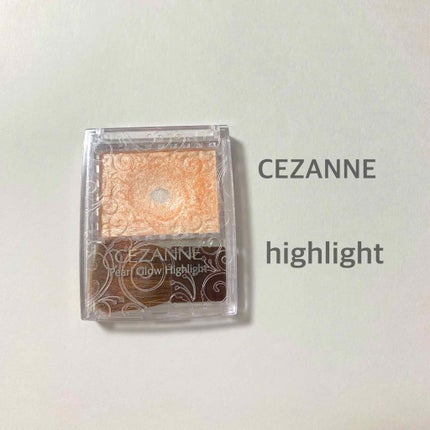 パールグロウハイライト/CEZANNE/パウダーハイライトを使ったクチコミ(1枚目)